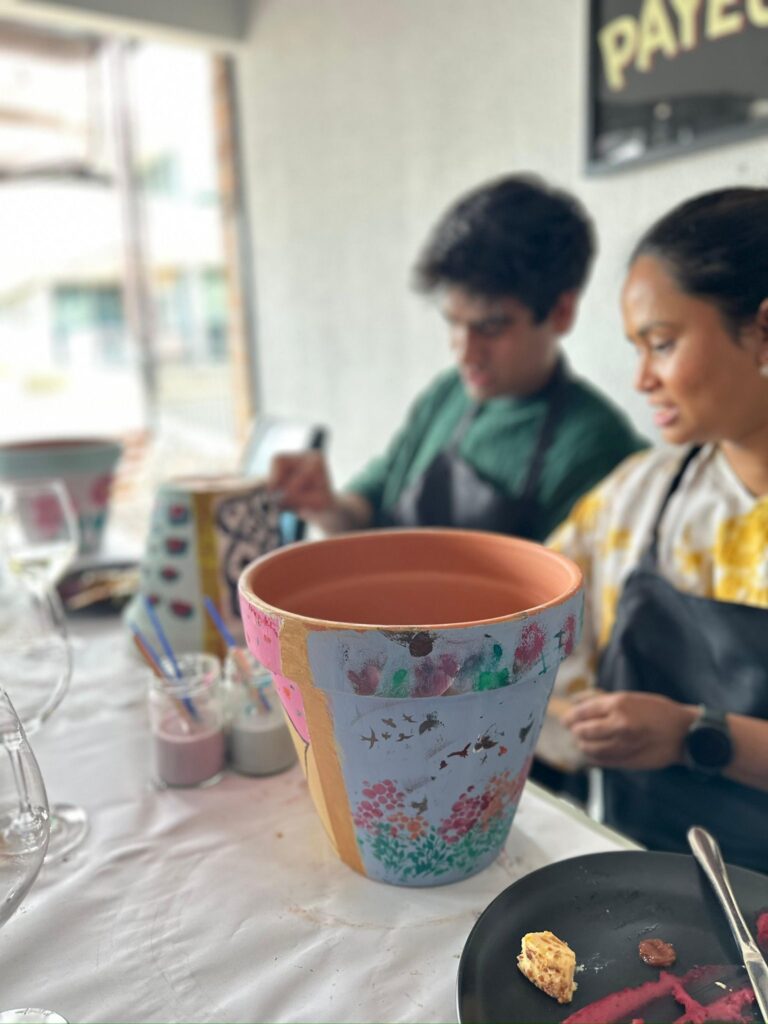 paint a pot workshop 2