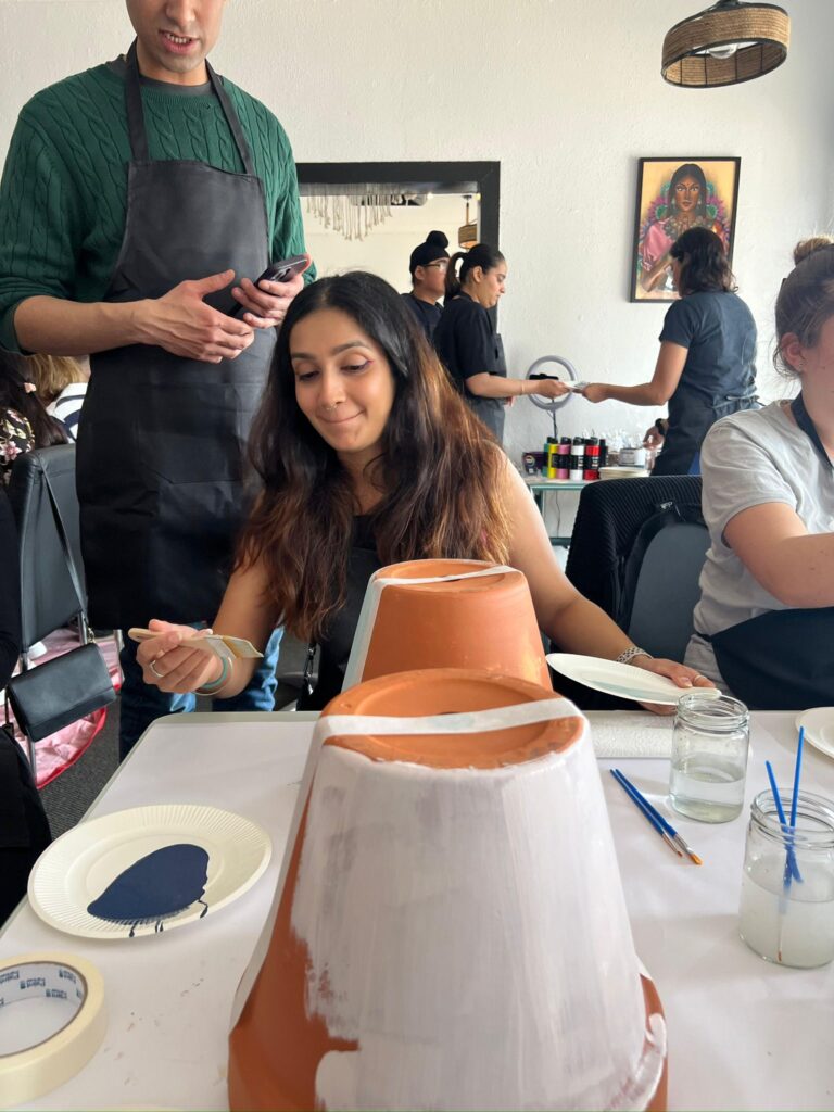 paint a pot workshop 3