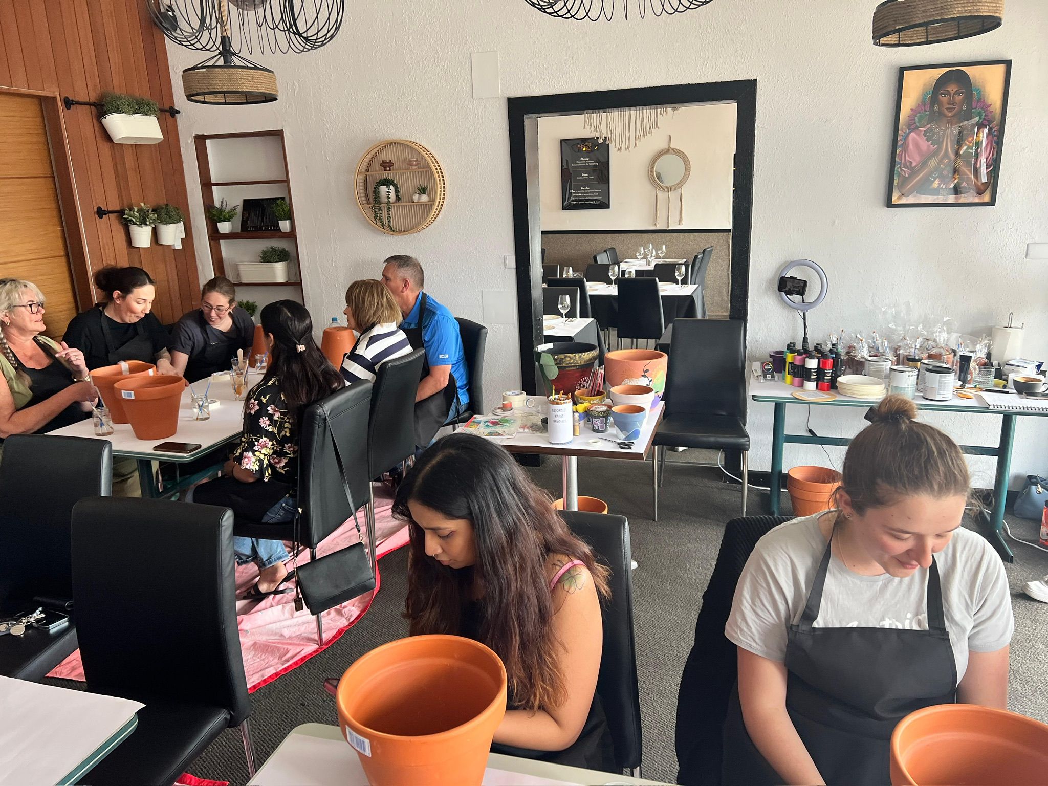 paint a pot workshop 6